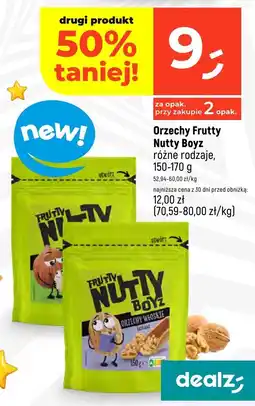 Dealz Orzechy Frutty Nutty Boyz różne rodzaje oferta
