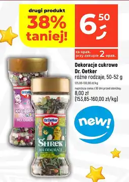 Dealz Dekoracje cukrowe Dr. Oetker różne rodzaje oferta