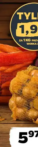 Netto Warzywa marchew młoda worek 3 kg Netto oferta