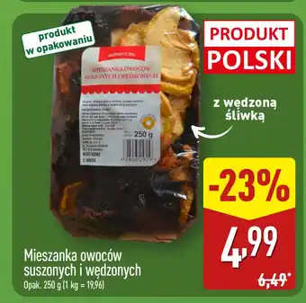 Mieszanka owoców suszonych i wędzonych Aldi