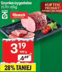 Delikatesy Centrum Szynka cygańska Olewnik oferta