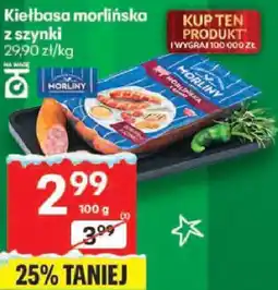 Delikatesy Centrum Kiełbasa morlińska z szynki Morliny oferta