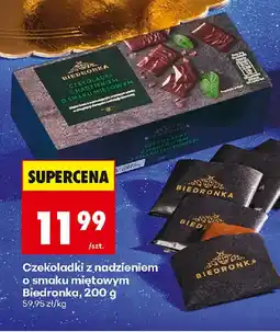 Biedronka Biedronka Czekoladki miętowe oferta