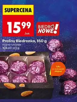 Biedronka Praliny Biedronka oferta