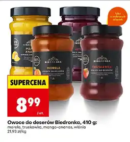 Biedronka Biedronka Owoce do deserów oferta