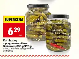 Biedronka Nasza Spiżarnia Korniszony oferta