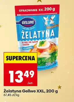 Biedronka Gellwe Zelatyna XXL oferta
