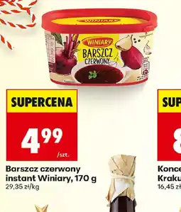 Biedronka Winiary Barszcz czerwony instant oferta