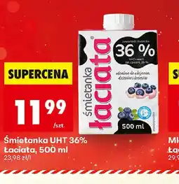 Biedronka Laciata Smietanka UHT 36% oferta