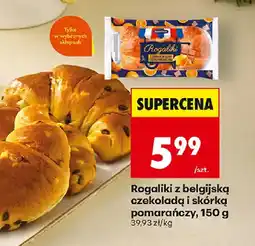 Biedronka Rogaliki z belgijską czekoladą oferta