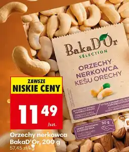 Biedronka BakaD'Or Orzechy nerkowca oferta
