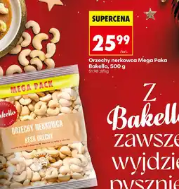 Biedronka Bakello Orzechy nerkowca Mega Paka oferta
