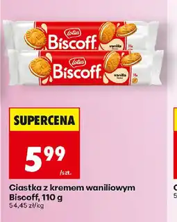 Biedronka Ciastka Biscoff z kremem waniliowym oferta