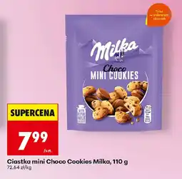 Biedronka Milka Ciastka mini Choco Cookies oferta
