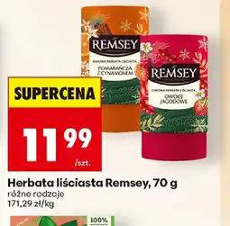 Biedronka Remsey Herbata liściasta oferta