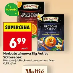 Biedronka Big Active herbata zimowa oferta