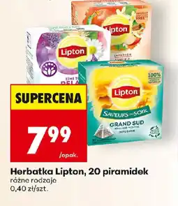 Biedronka Lipton Herbatka oferta