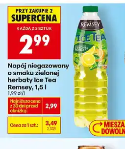 Biedronka Remsey Ice Tea oferta
