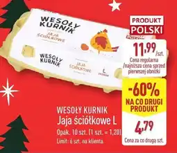 ALDI Jaja ściółkowe rozm. L WESOŁY KURNIK oferta