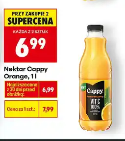 Biedronka Cappy Nektar Orange oferta