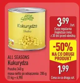 ALDI Kukurydza All Seasons oferta
