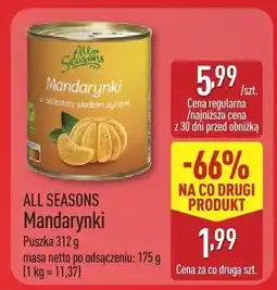 ALDI Mandarynki All Seasons oferta