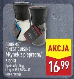 ALDI Młynek z pieprzem Gourmet Finest Cuisine oferta