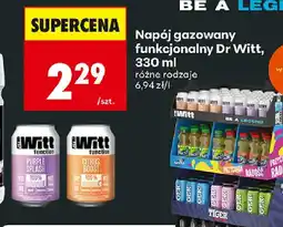 Biedronka Napój gazowany funkcjonalny Dr Witt oferta