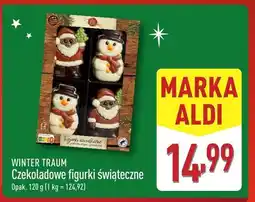ALDI Czekoladowe figurki świąteczne WINTER TRAUM oferta