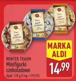 ALDI Minifigurki czekoladowe WINTER TRAUM oferta