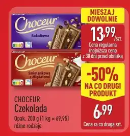 ALDI Czekolada różne rodzaje CHOCEUR oferta