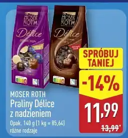 ALDI Praliny Moser Roth Délice z nadzieniem oferta