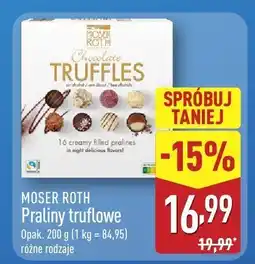 ALDI Praliny Moser Roth truffles oferta