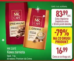 ALDI Kawa ziarnista Premium 1 kg MK CAFÉ oferta
