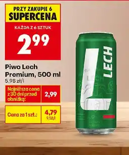 Biedronka Piwo Lech oferta