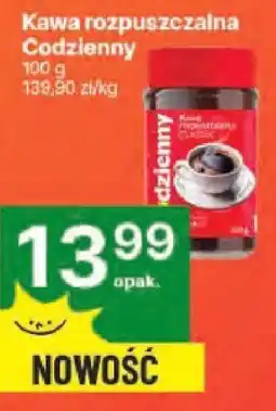Delikatesy Centrum Kawa rozpuszczalna Codzienny 100 g oferta