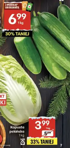 Delikatesy Centrum Kapusta pekińska Delikatesy Centrum oferta