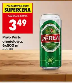 Biedronka Piwo Perła chmielowa oferta