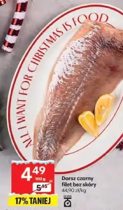 Delikatesy Centrum Dorsz czarny filet bez skóry Delikatesy Centrum oferta