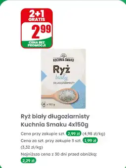 Dino Ryż biały długoziarnisty 4x150g Kuchnia Smaku oferta