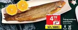 Delikatesy Centrum Pstrąg wędzony patroszony Delikatesy Centrum oferta