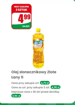 Dino Olej słonecznikowy 1l Złote Łany oferta