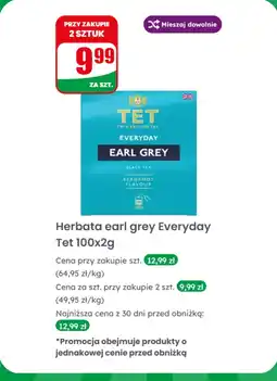 Dino Herbata earl grey Everyday 100x2g TET oferta