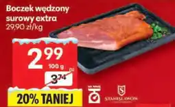 Delikatesy Centrum Boczek wędzony surowy extra Stanisławów oferta