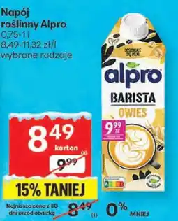 Delikatesy Centrum Napój Napój roślinny Alpro wybrane rodzaje oferta