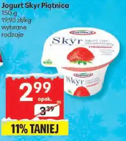 Delikatesy Centrum Jogurt Jogurt Skyr Piątnica wybrane rodzaje oferta