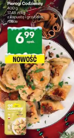 Delikatesy Centrum Pierogi Codzienny z kapustą i grzybami, ruskie 400g Delikatesy Centrum oferta