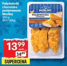 Delikatesy Centrum Polędwiczki z kurczaka panierowane Morliny 350g oferta