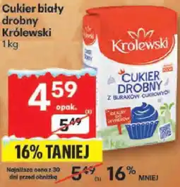 Delikatesy Centrum Cukier biały drobny Królewski oferta
