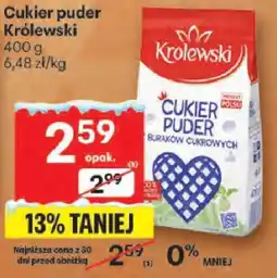 Delikatesy Centrum Cukier puder Królewski oferta
